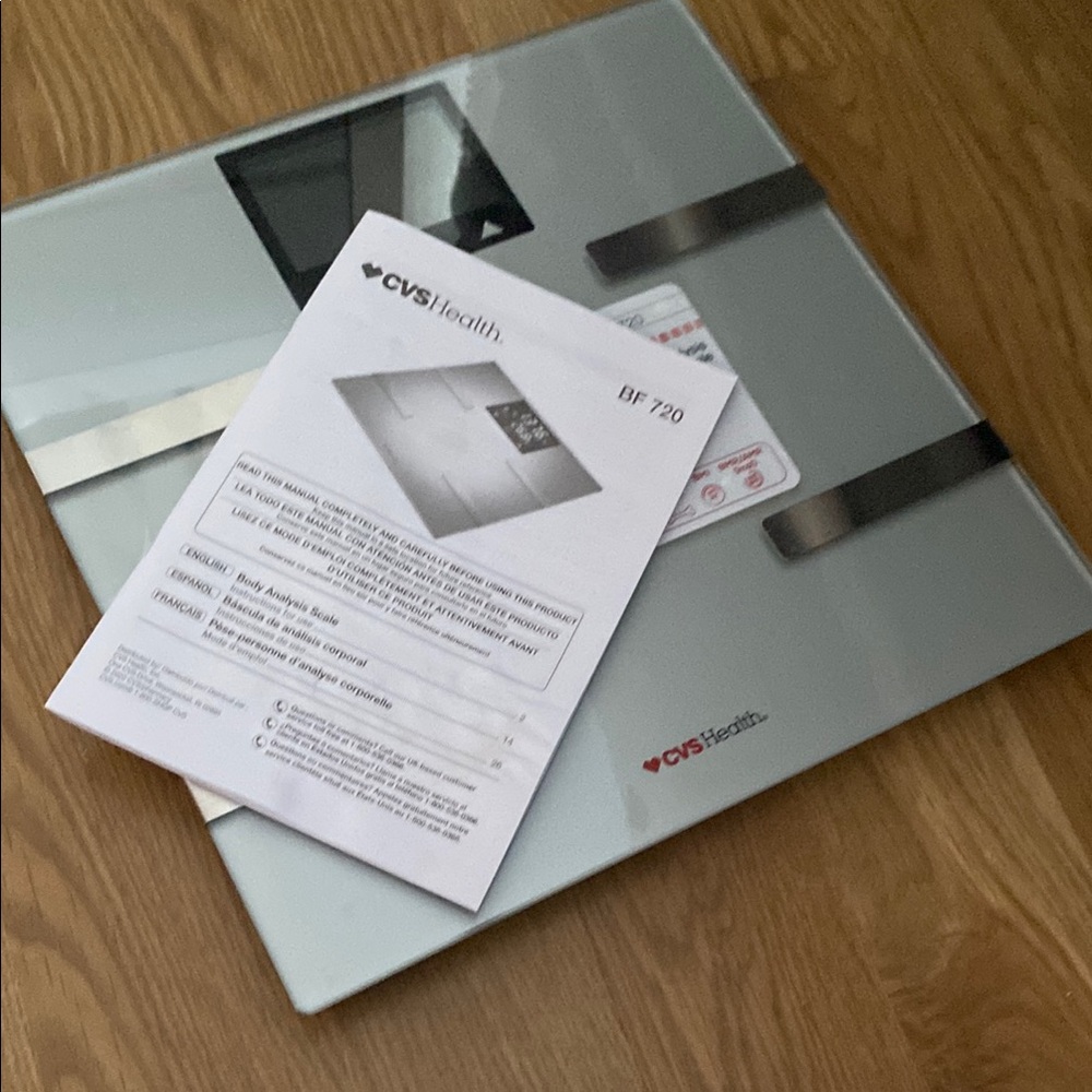 Digital Glass Scale - Silver